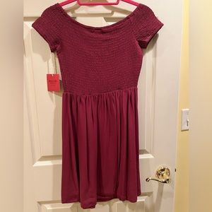 Mossimo Dress in Plum